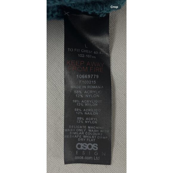 Men’s Large asos Design Striped Sweater - Picture 5 of 6